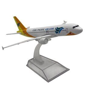 Cebu Pacific Airlines 1:400 Alloy Model Jet Airplane Airbus A320 & Stand 6-Inch